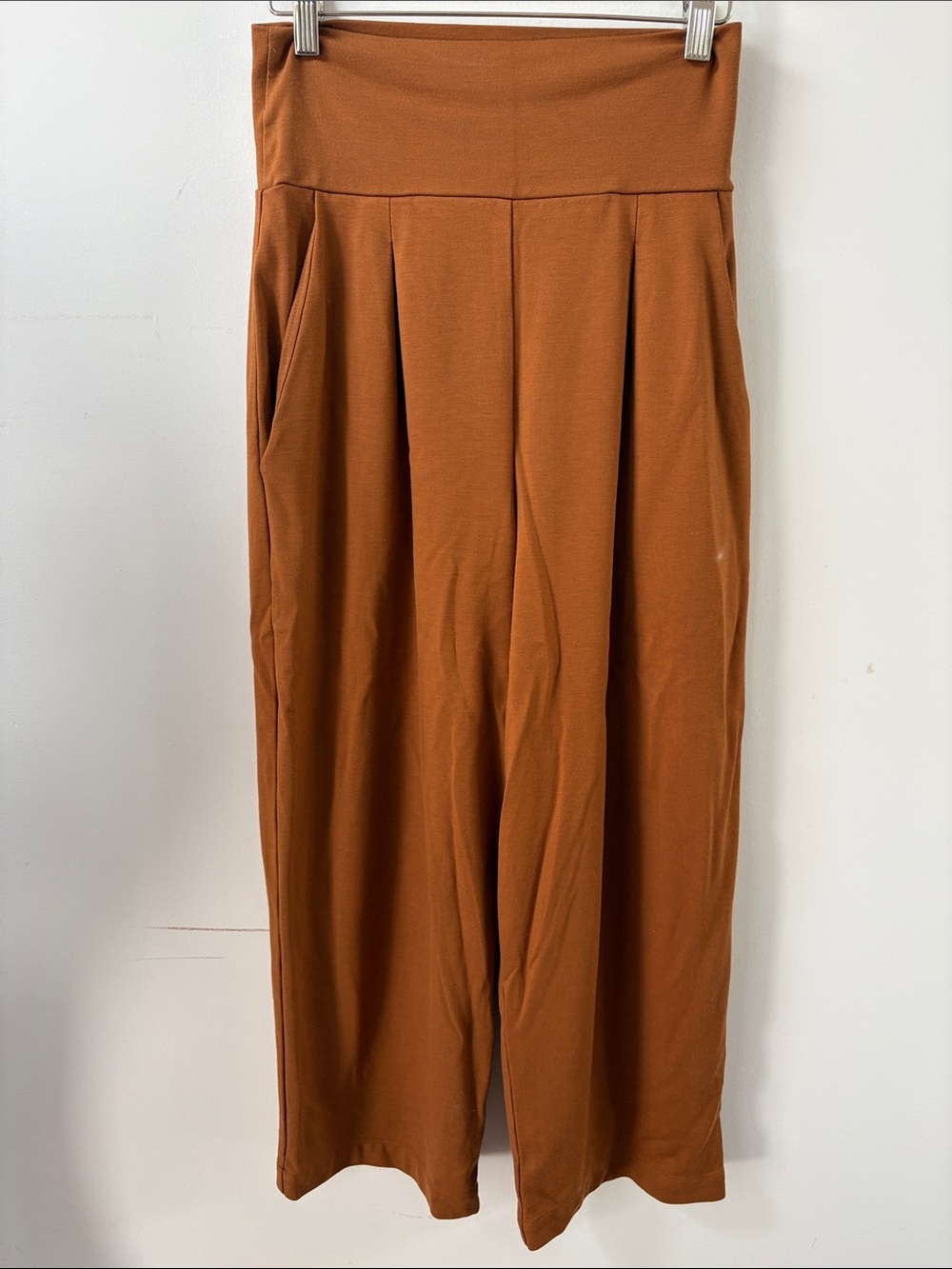 Melow par Melissa Pantalon Wilfred pants high waisted stretchy wide leg Small S - Picture 3 of 8